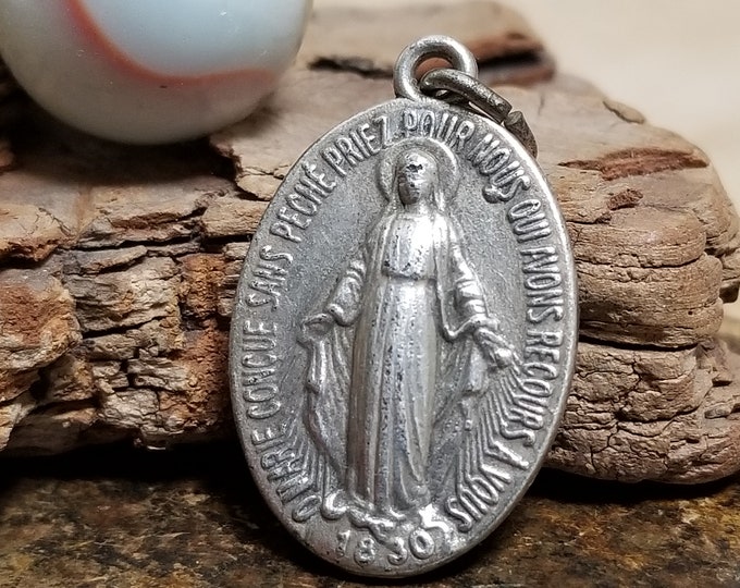 French Religious O Marie Concue Sans Peché Prier Pour Nous Qui Avons
