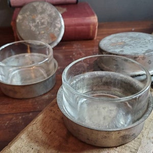 Antique French WWI Food Canteen: Marque Déposée, Bouchage La Perpetuelle