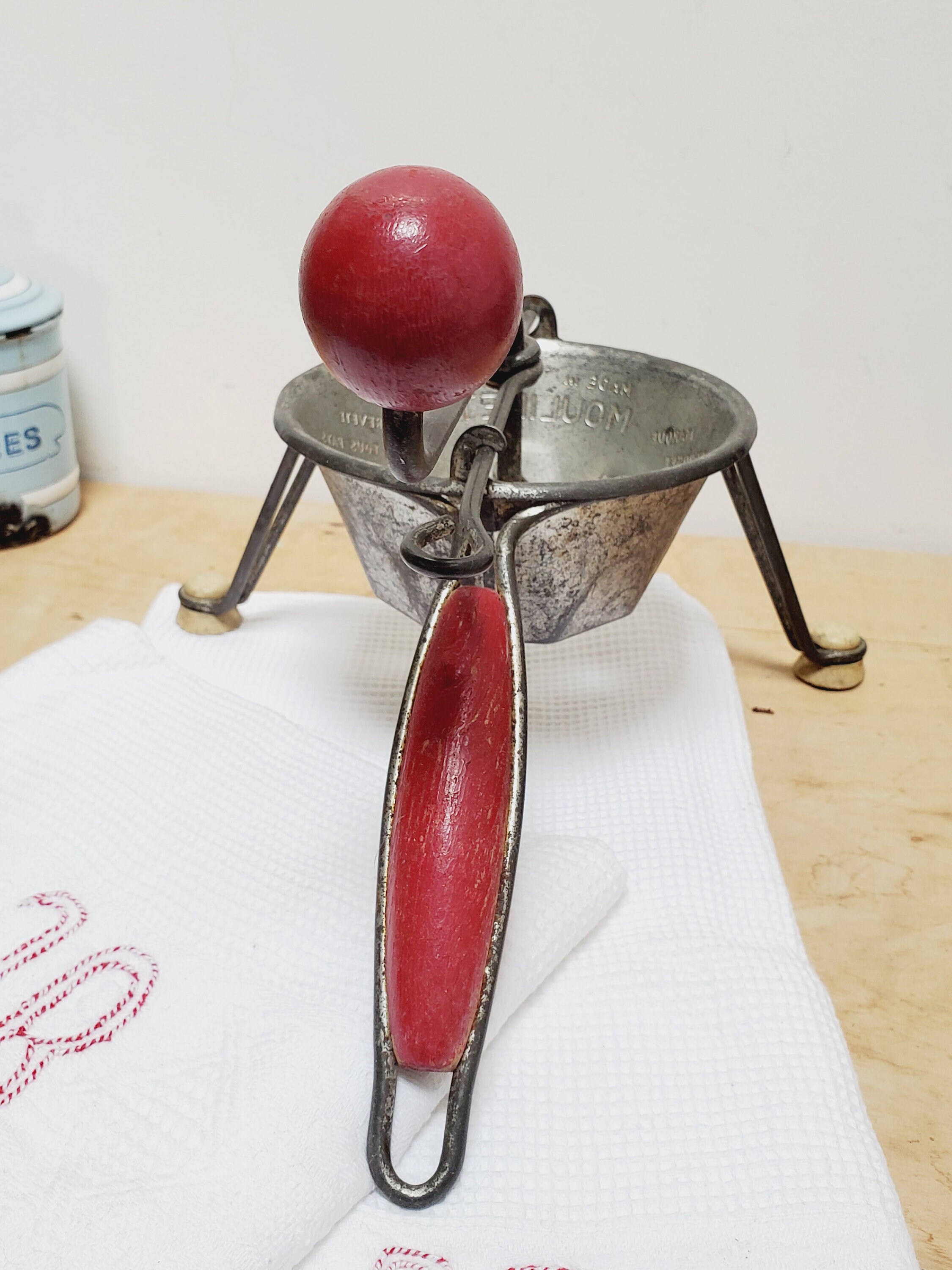 moulin legume パセリチョッパー・フードミル　ヴィンテージ 1950s Vintage French Moulinette Food Mill Moulin Legumes