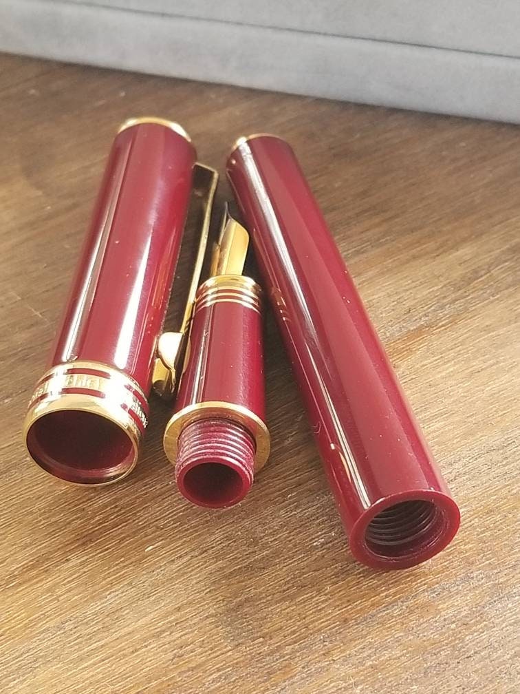 Vintage French Daniel Hechter Monsieur Fountain Pen in