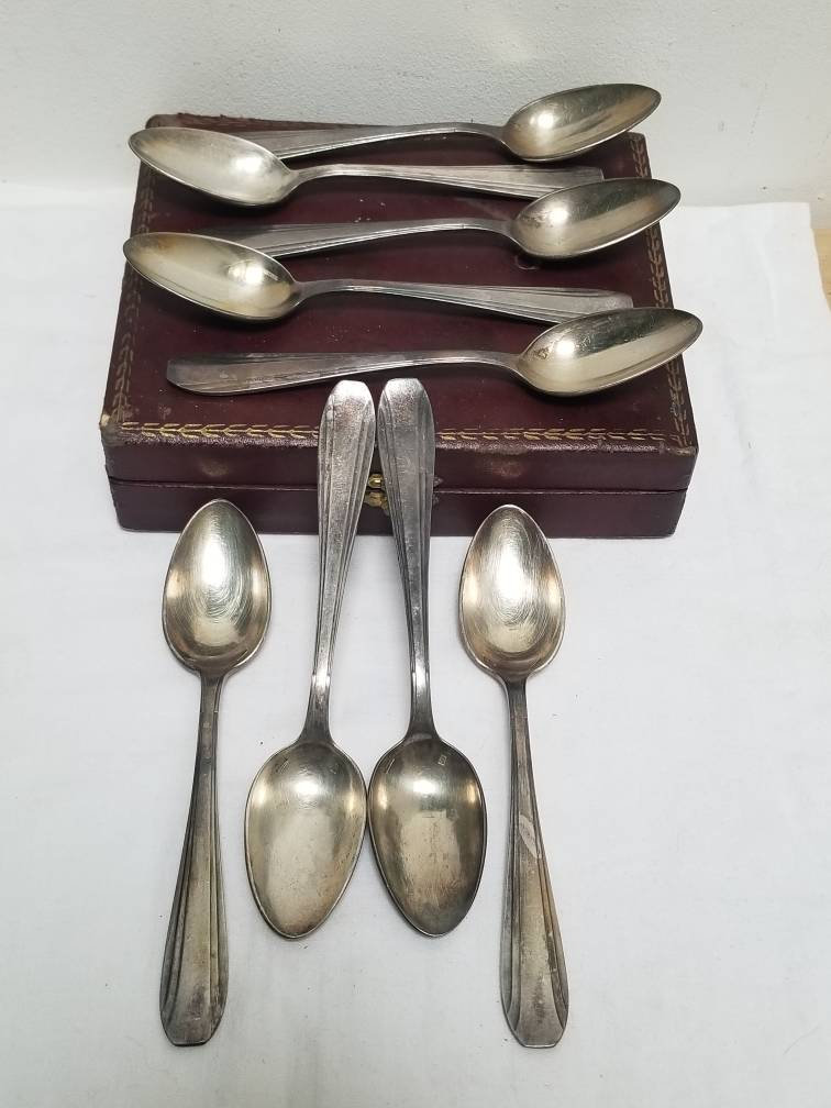 フランス アンティーク ヴィンテージ APOLLO スプーン 6本 銀食器