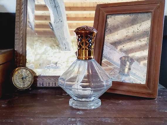 Vintage Lampe Berger Made in France, 1930s 12 Sides Catalytic Lamp, Perfume  Infused Room, Home Fragrance 