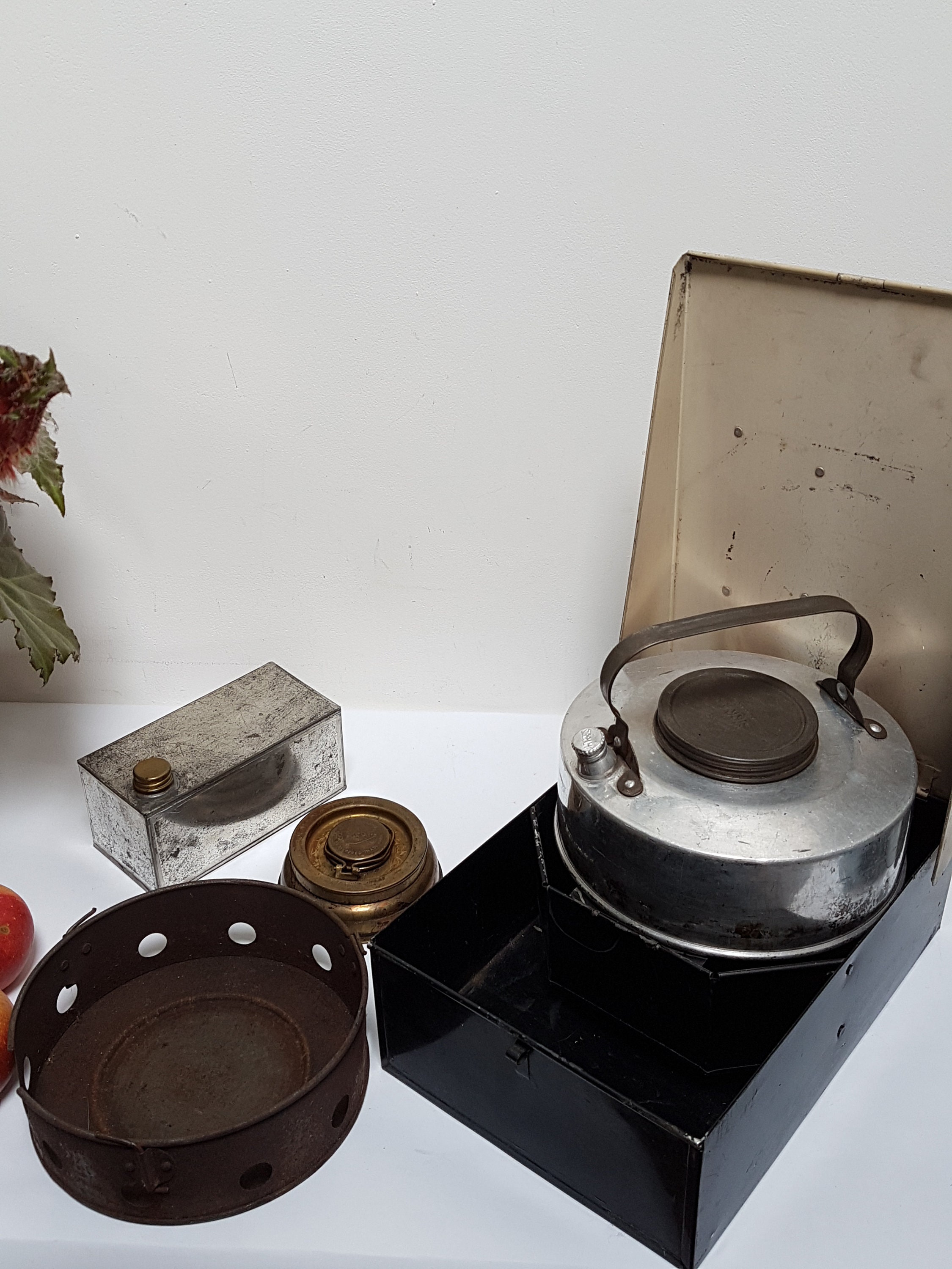 Vintage Sirram Picnic Camping Kettle. Sirram High Speed