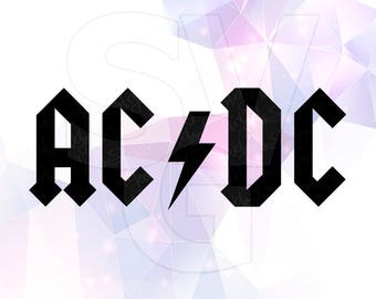 Acdc logo | Etsy