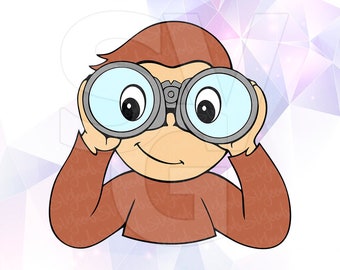 Download Curious george svg | Etsy