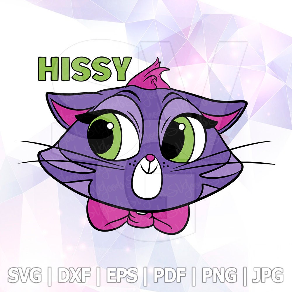 Download Puppy Dog Pals Hissy Head Cat SVG LAYERED Vector Cut Files ...