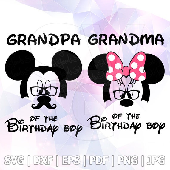 Download Mickey Minnie Mouse SVG DXF Grandma Grandpa LAYERED Cut ...