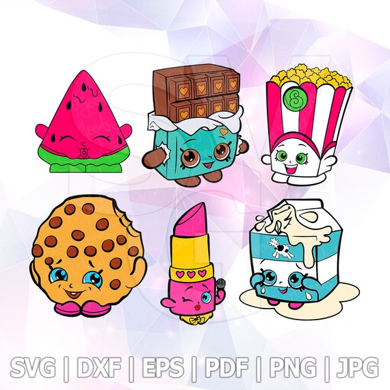Download SVG Shopkins Layered Cut Files Cricut Design Silhouette ...