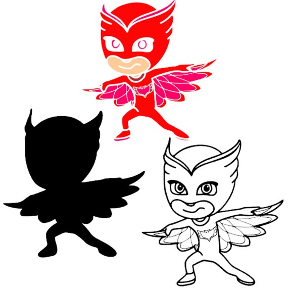 PJ Masks Owlette Layered SVG DXF Eps Cut Files Cricut Designs Etsy PJ Masks Owlette Layered SVG DXF Eps Cut Files Cricut Designs Etsy