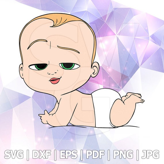 Download Items similar to The Boss Baby Layered SVG DXF EPS Vector Silhouette Cricut Cameo Vinyl Cut ...