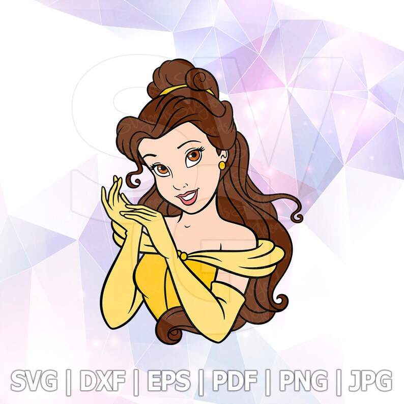 Beauty And The Beast Svg Dxf Layered Cut File Cricut Designs Silhouette Party Supply Decorations Vinyl