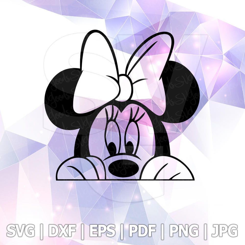 Free Free 161 Silhouette Minnie Mouse Bow Svg Free SVG PNG EPS DXF File