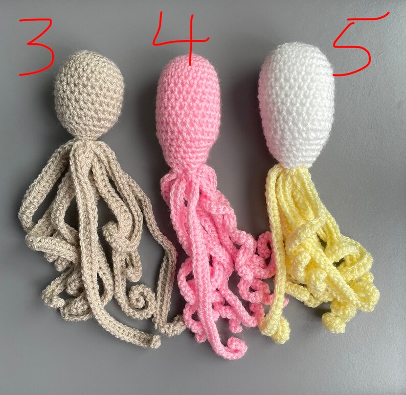 Octopus for Premature Babies Preemie Comforter Baby Shower Etsy UK