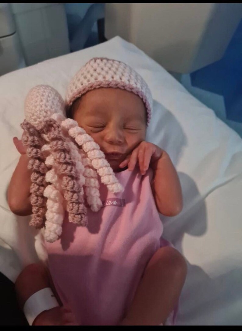 Preemie NICU Octopus for Premature Babies Comforter Baby Etsy