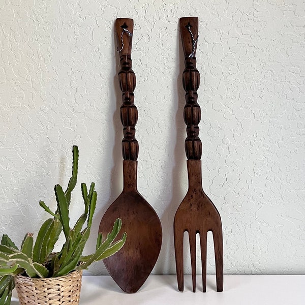 Fork And Spoon Wall Decor Large