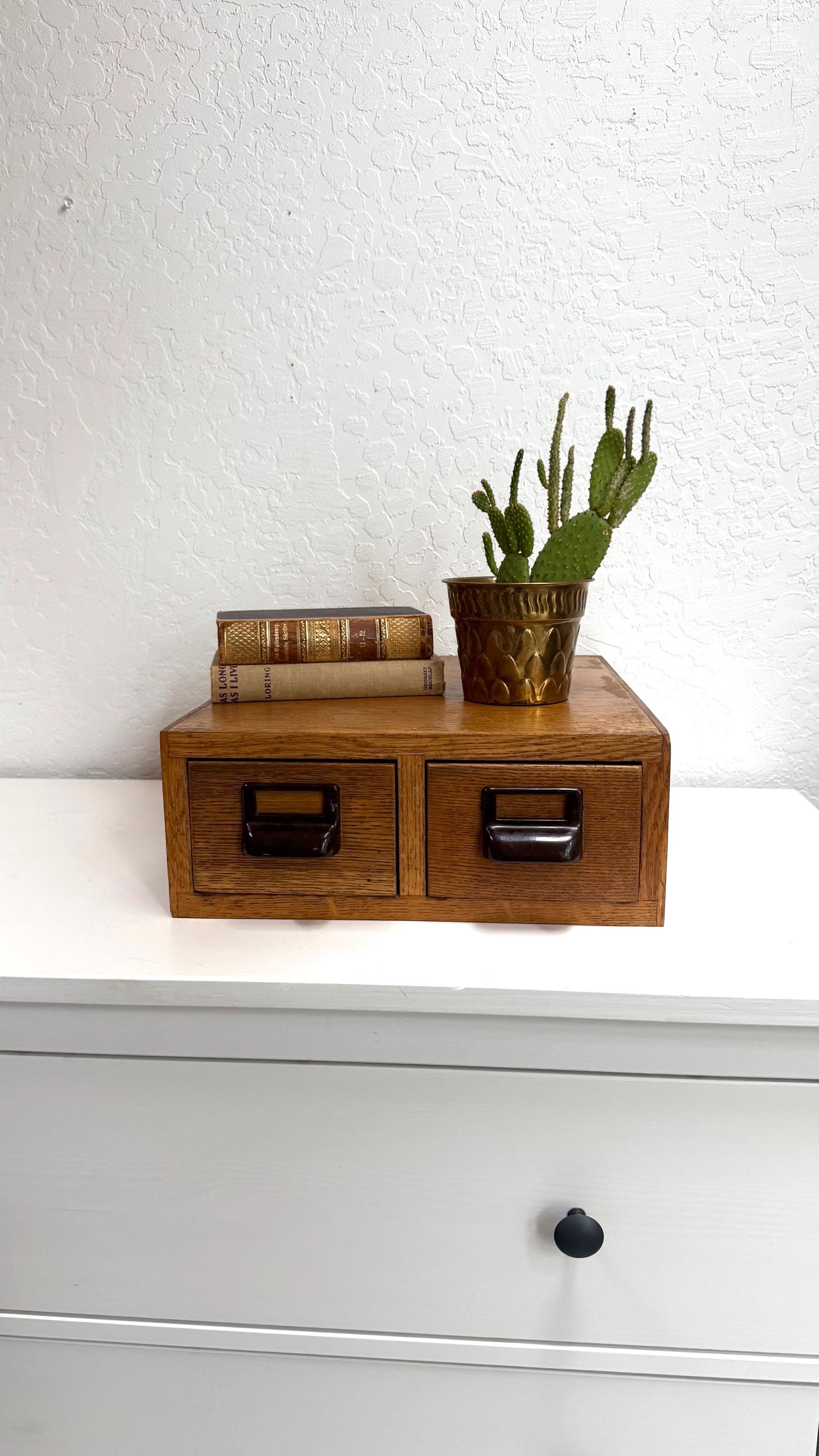 Library card catalogue drawers - Etsy 日本