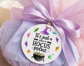 Halloween Hot Chocolate Bomb Tag, Printable Party Favor (Instant Download)