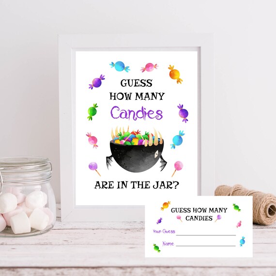 halloween candy guess