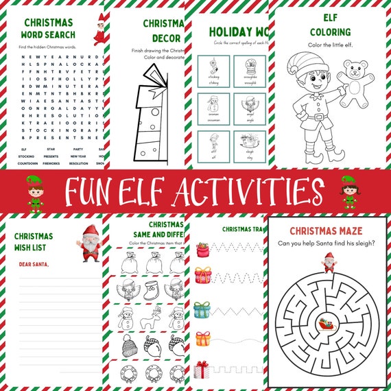 Elf Gift Exchange Game For Christmas Parties - Sunshine and Rainy Days