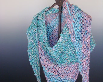 handknit shawl
