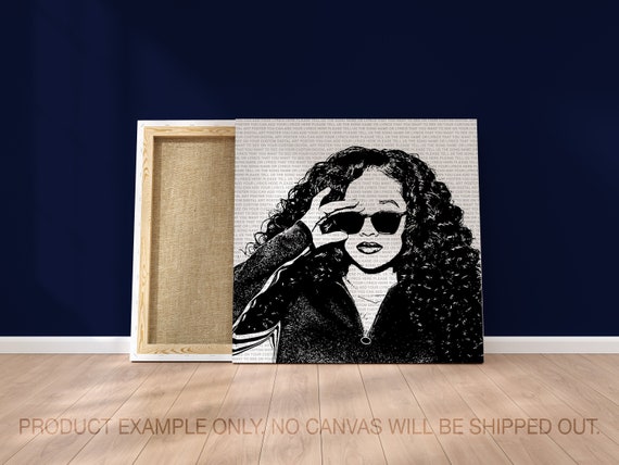 H.E.R. Lyrical Digital Print /song Lyrics Print / Pop Culture /hip Hop Art  Trap Art /custom Lyric Art /personalized Wall Art - Etsy