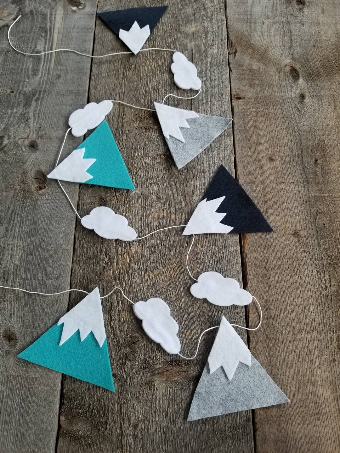 Mountain Garland for Baby Nursery Birthday Party Decor or Etsy