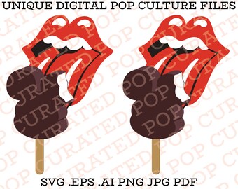 Rolling Stones Dxf Etsy