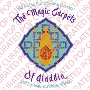 Aladdin Magic Carpets Ride Theme Park Attraction Amusement Park Genie Tiger Jasmine Movie Jafar Diamond In The Rough Adventureland
