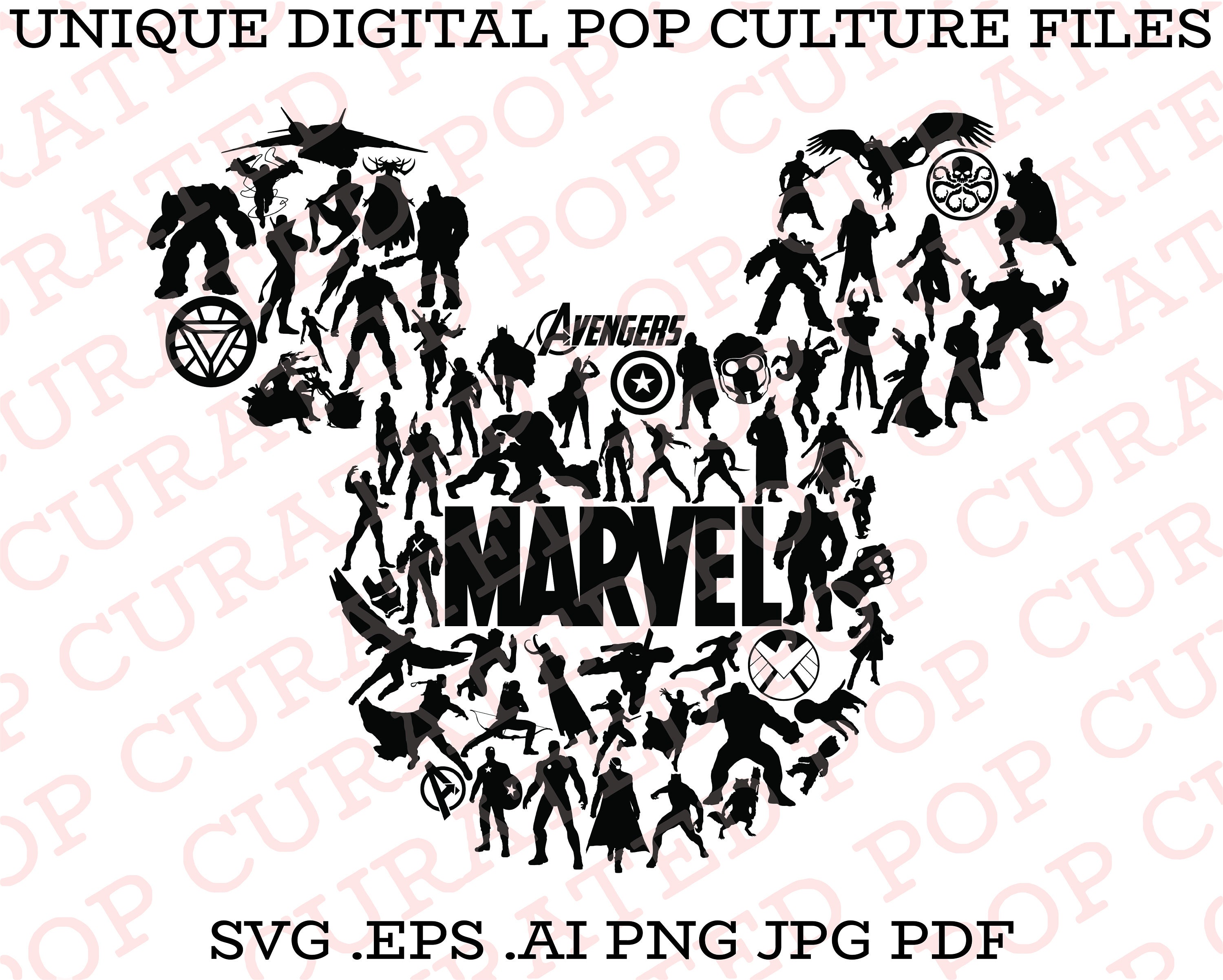 Disney Disneyland Marvel Mcu Best Seller Mickey Mouse Walt Etsy