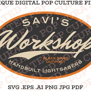 Savis Workshop Galaxy Edge Star Wars Best Selling Lightsaber Building Black Spire Outpost Hoth Alderan Death Star Jedi Force Obi Wan SVG