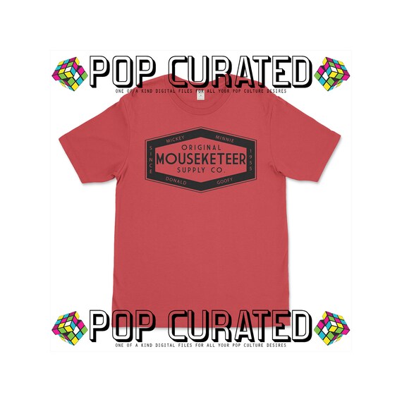 Mousketeer SVG Cricut Design Mickey Mouse Club Orlando Anaheim Donald Duck  Goofy Pluto Minnie Mouse Daisy Duck Cartoon Character SVG File