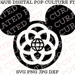 Epcot Center Pavilion Zeitreise Epcot Golfball Fahrt WDW Raumschiff Erde Anziehungskraft Fahrt