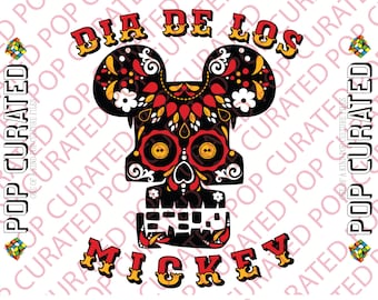 Día de los Muertos Mickey Mouse Luchador Dia De Muertos WDW Centro Tema Halloween Lucha Libre Coco Recuérdame Traje Parque de atracciones Archivo SVG