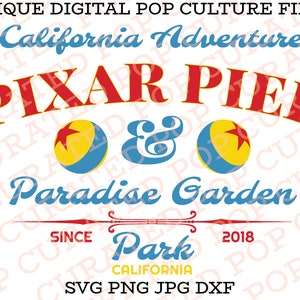 Classic Midway Pier Toy Story Buzz Woody Midway Mania Coney Island Retro Cars Land Theme Park Ride Roller Coaster California Adventure SVG