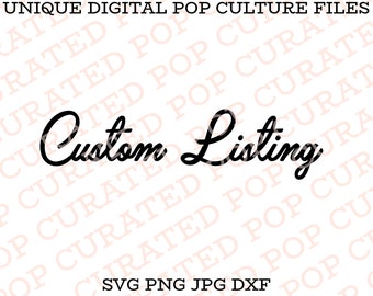 Custom Listing for Victoria's Very Picky Husband #2