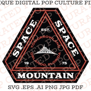 Space Mountain Star Tours Theme Park Ride C3PO Galaxys Edge California Adventure SVG Tomorrowland