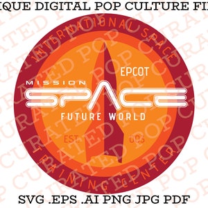 Mission Space Mars ISTC Time Travel Epcot Golf Ball Ride Outer Space NASA Rocket Moon Landing Sputnik Attraction Ride