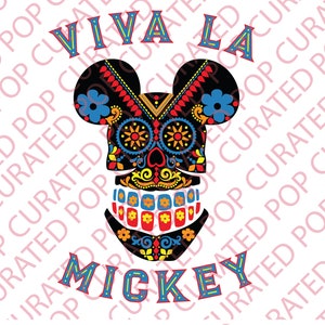 Jour des morts sourire Mickey Mouse Luchador Dia De Muertos centre-ville Halloween lutte Coco se souvenir de moi Costume parc d’attractions fichier SVG