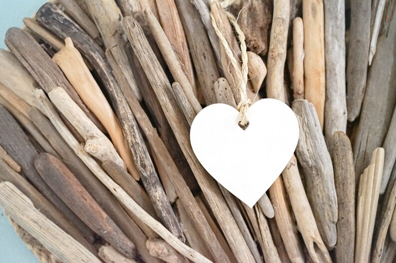 Large Driftwood Heart Wall Hanging / Driftwood Art / Decor Etsy