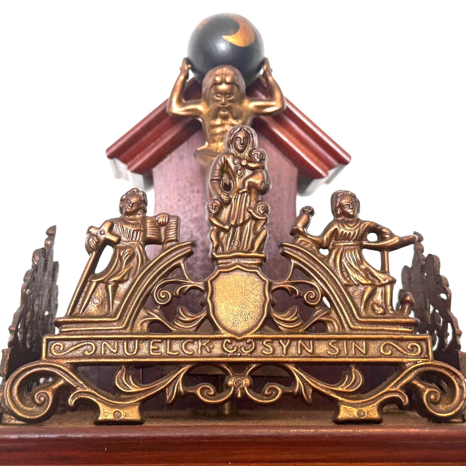 Vintage Dutch Zaanse Wall Clock: Warmink Wuba Atlas Pendulum - Etsy