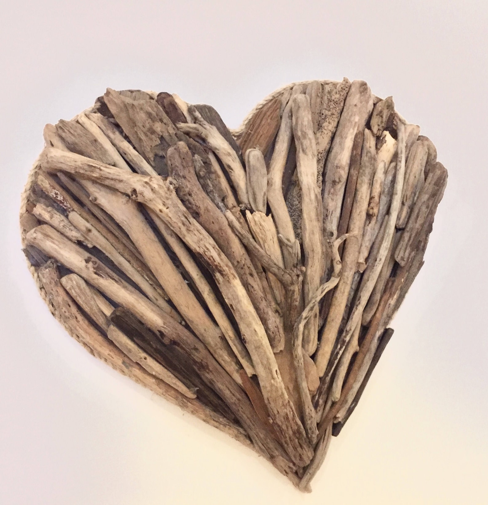 Large Driftwood Heart Wall Hanging / Driftwood Art / Decor Etsy