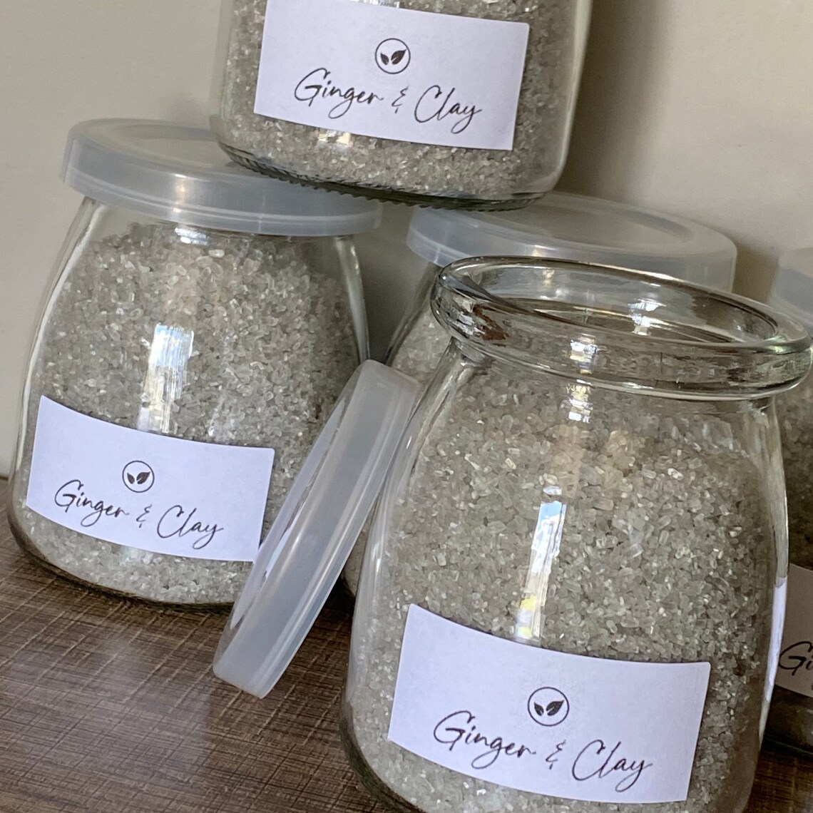 Ginger & Clay Bath Solts Bath Soaks Bath Salts Vegan Bath Etsy