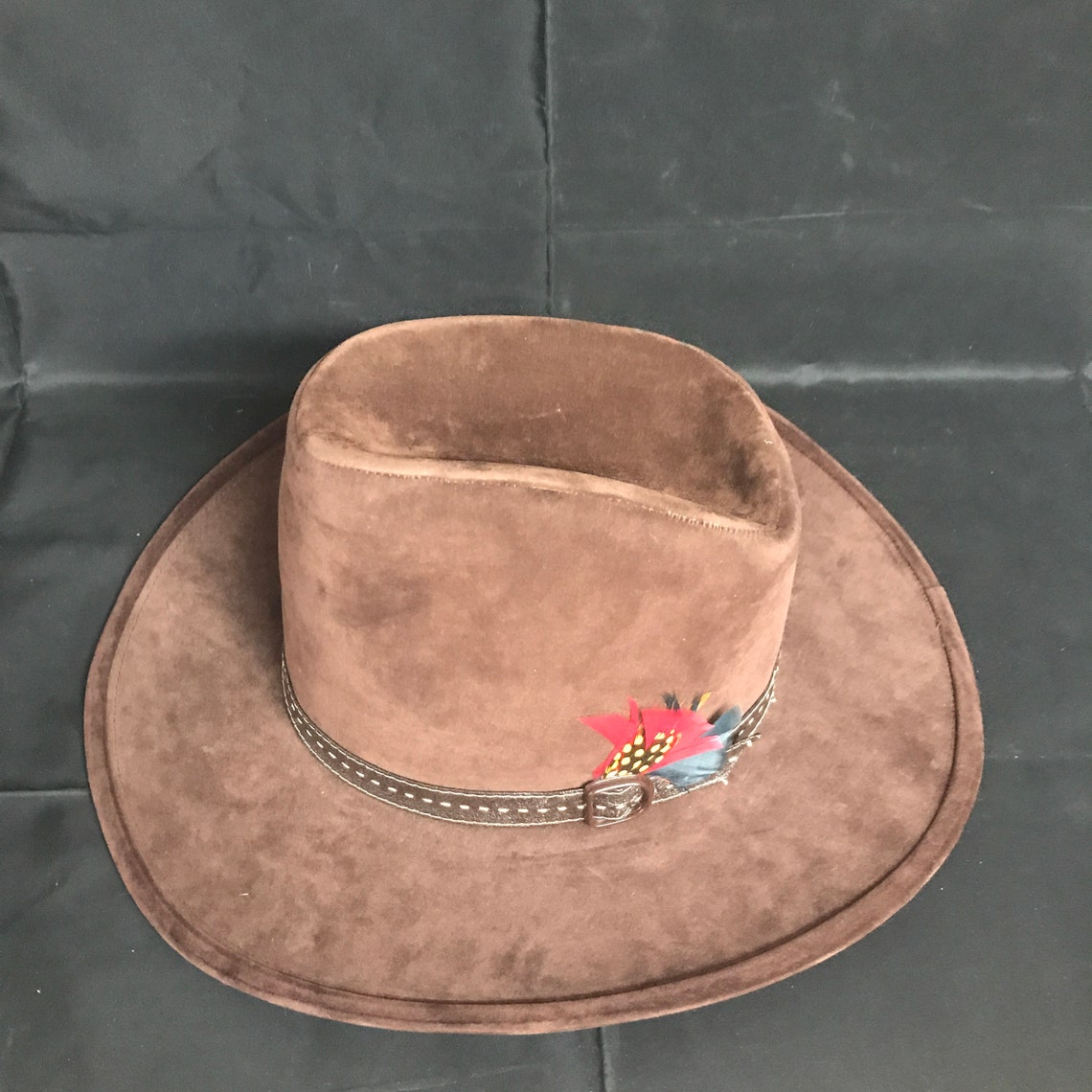 Vintage Bailey Wool Felt Western Cowboy Hat Brown with Etsy