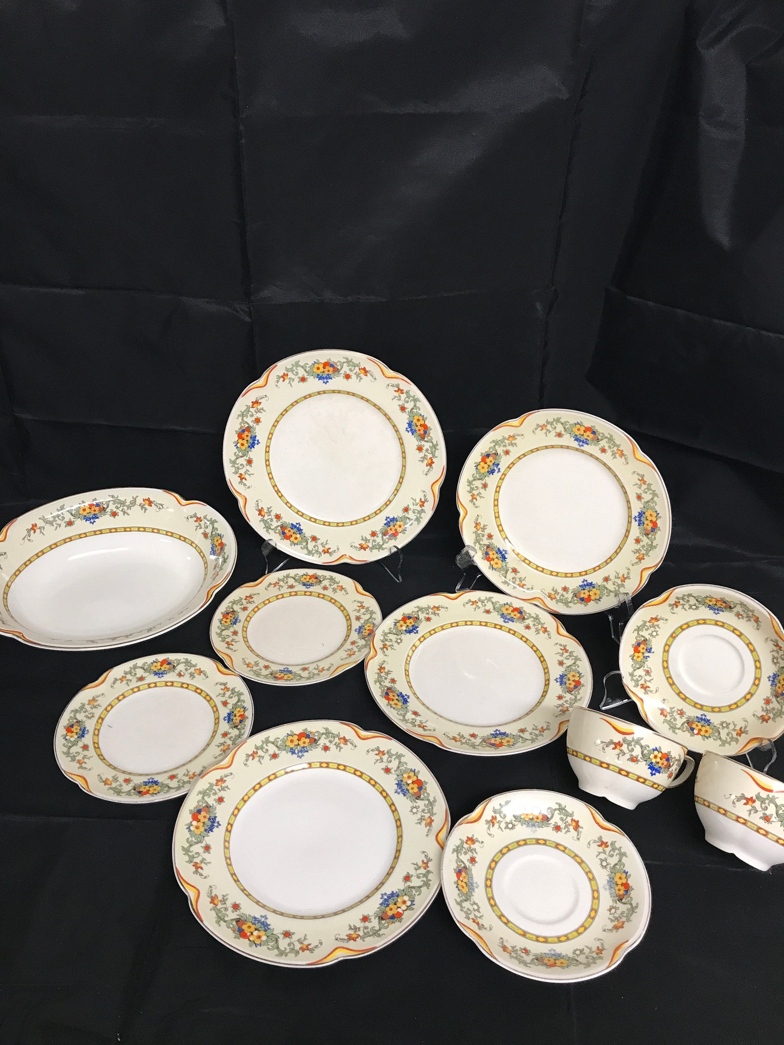 Johnson Brothers Pareek 35pc ACTON Pattern China Lot Etsy