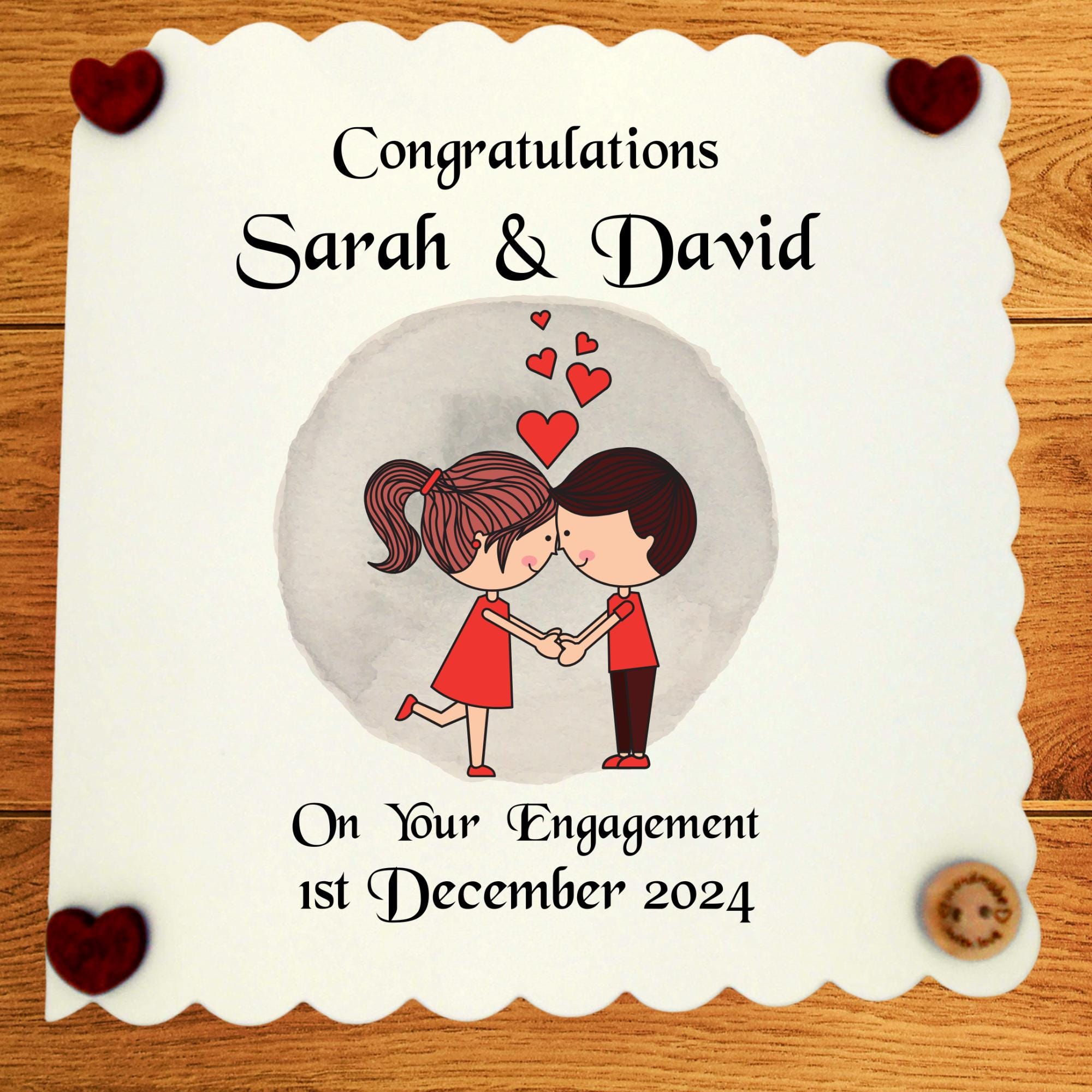 Cartes De Fiançailles Amusantes Pour Couples - Chant Au