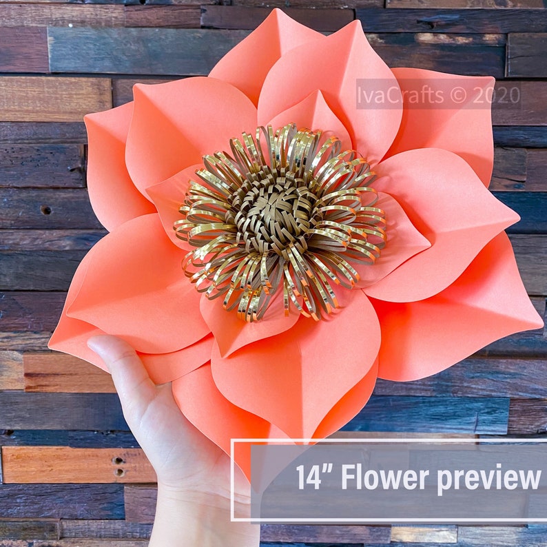 White Paper Flowers Wall Decor With Gold 5pcs Nursery Name Etsy