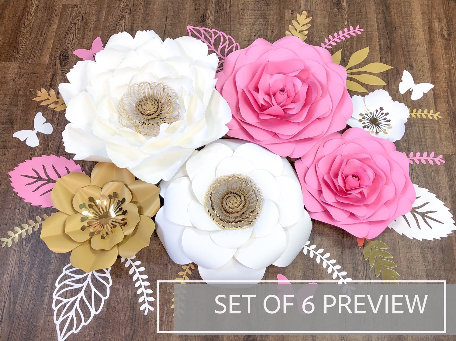 Giant Paper Flowers Nursery Decor Girl Nursery Wall Flowers Etsy