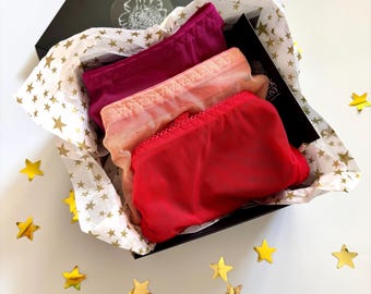 3 Thongs set, Mesh panty multipack, See through panty, Transparent lingerie, Gift for her