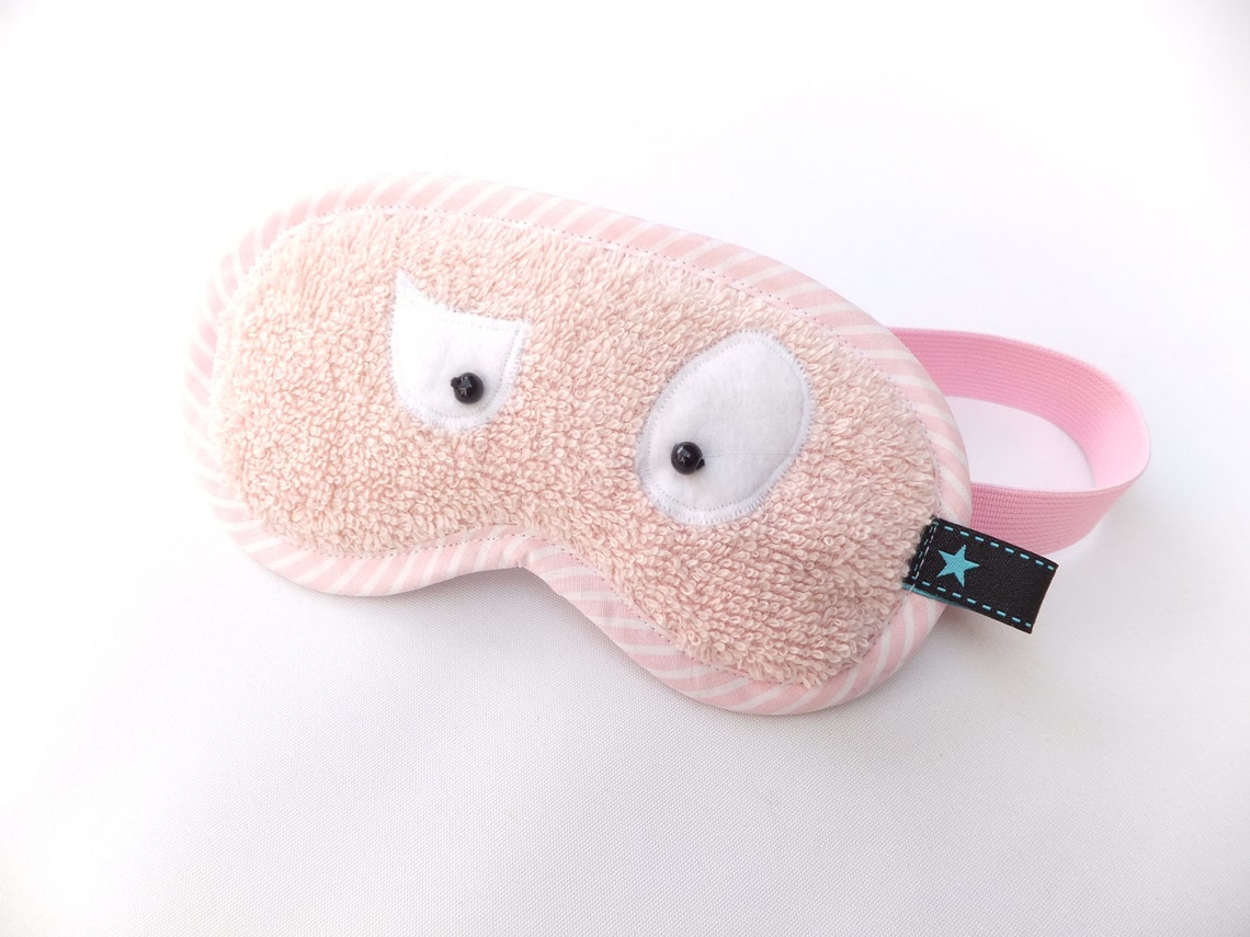 Children's sleep mask with eyes sleep glasses monster Etsy