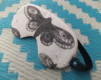 Sleep mask butterfly for teenagers and adults, sleep glasses for turning, face mask cotton